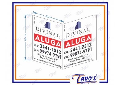 Placas imobilirias preo