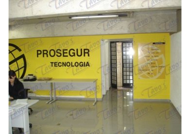 Papel de parede personalizado para empresas em So Paulo