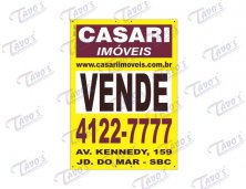 Placa Imobiliria 40 x 60 cm, Madeira, Personalizada, Aluga-se ou Vende-se em Eucatex ou Duratex.