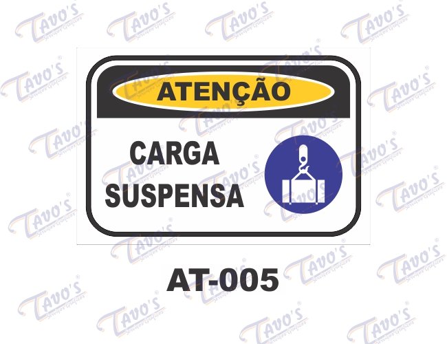 Placa Ateno - Carga Suspensa