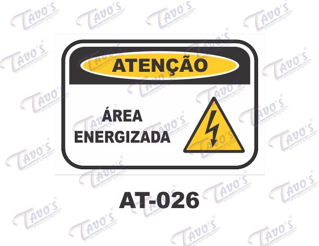 Placa Ateno - rea energizada