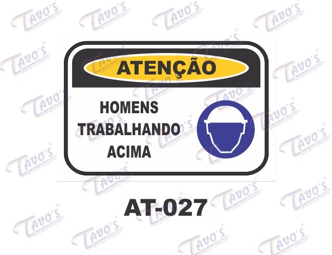 Placa Ateno - Homens trabalhando acima